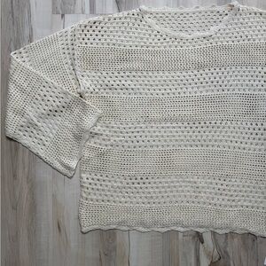 NWT Cupshe Crochet Knit Swimsuit Coverup Size XL